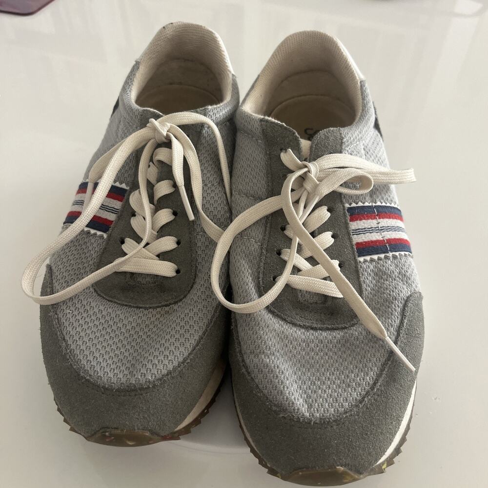 Seavees California Mens Royal Runner Fog Lyocell and Suede 9 Gray